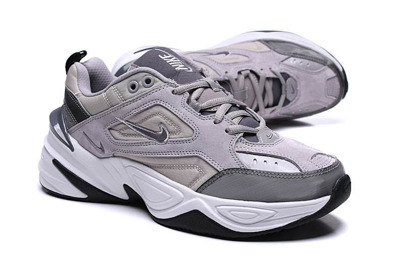 Women Nike M2K Tekno Grey Black White Shoes